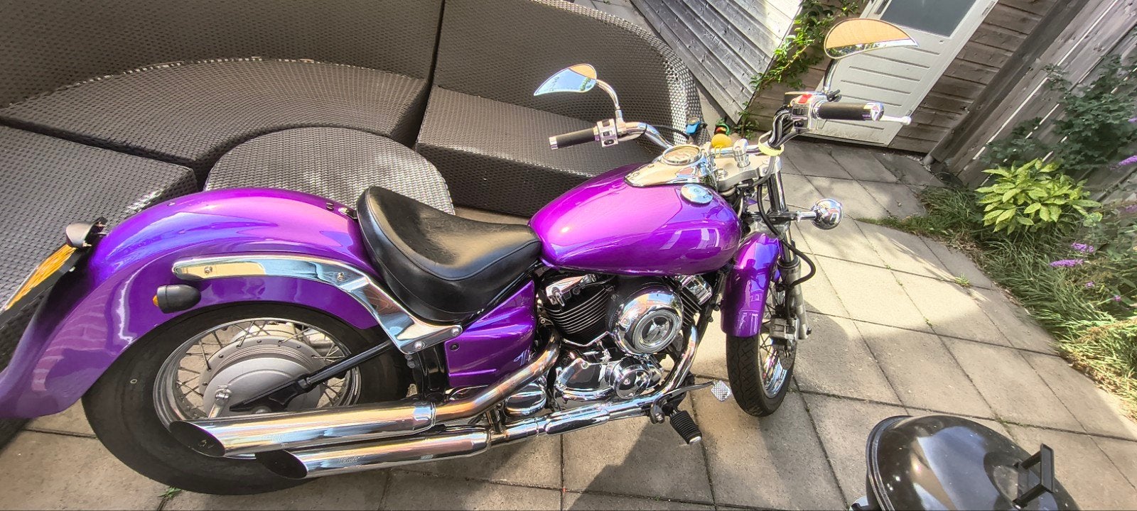 Yamaha dragstar 650 paars, Motoren, Ophalen of Verzenden