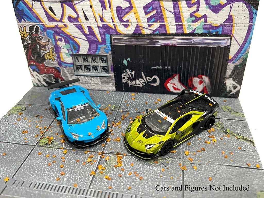 Mini GT 1:64 Art La Graffiti - Diorama Street 2024, -, Nieuw, Ophalen of Verzenden, -