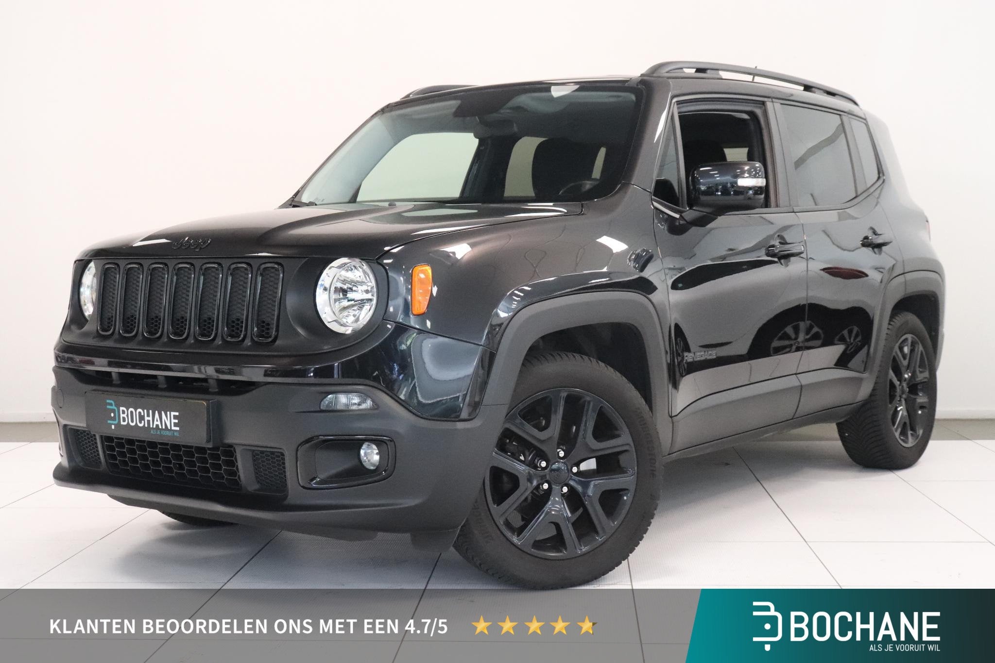 Jeep Renegade 1.6 E-Torq Night Eagle II | Airco | Parkeersen, Stof, Gebruikt, 4 cilinders, Met garantie (alle)