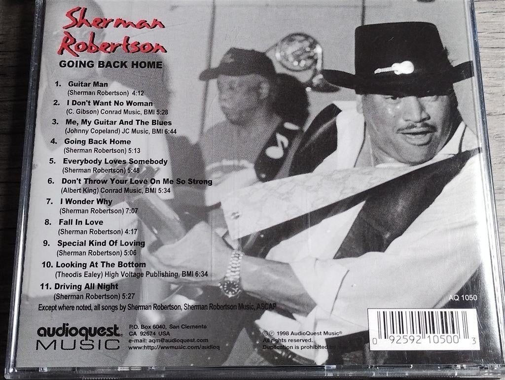 Sherman Robertson ‎– Going Back Home, Ophalen of Verzenden, Zo goed als nieuw, Jazz