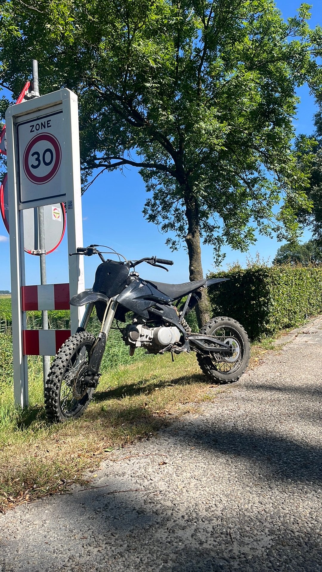 Pitbike 140 cc, Gebruikt, 4 versnellingen, Ophalen, 140 cc