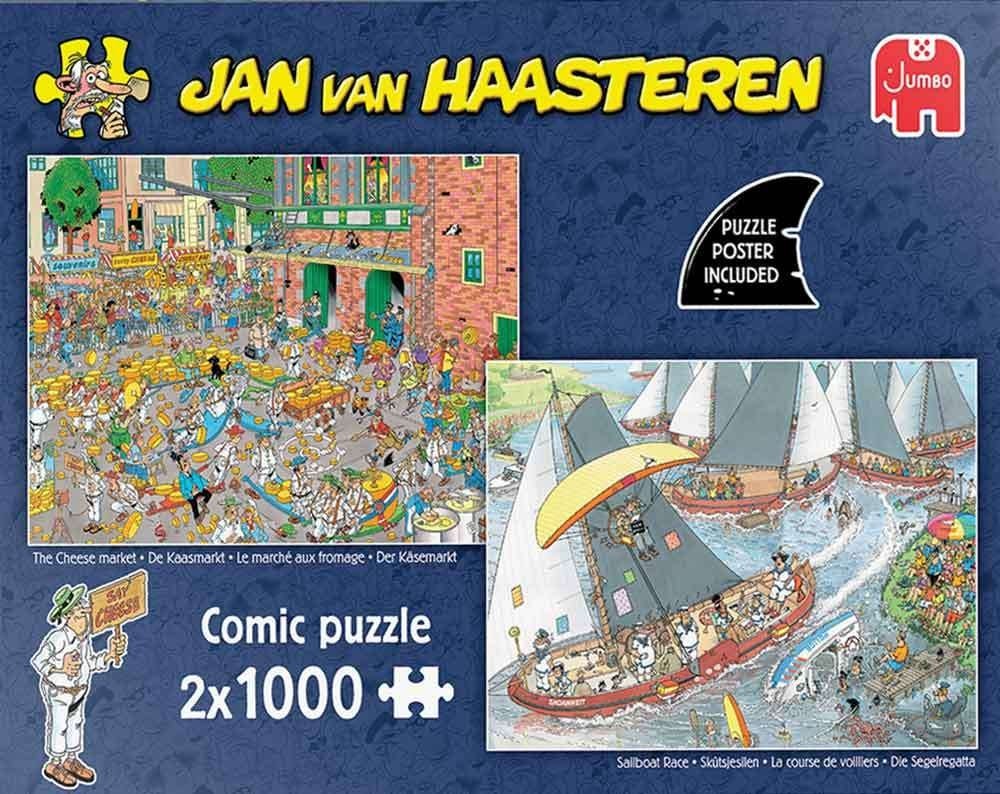Foto 7 van Verzameling puzzels (JvH, Wasgij) 950, 1000 & 1500 stukjes
