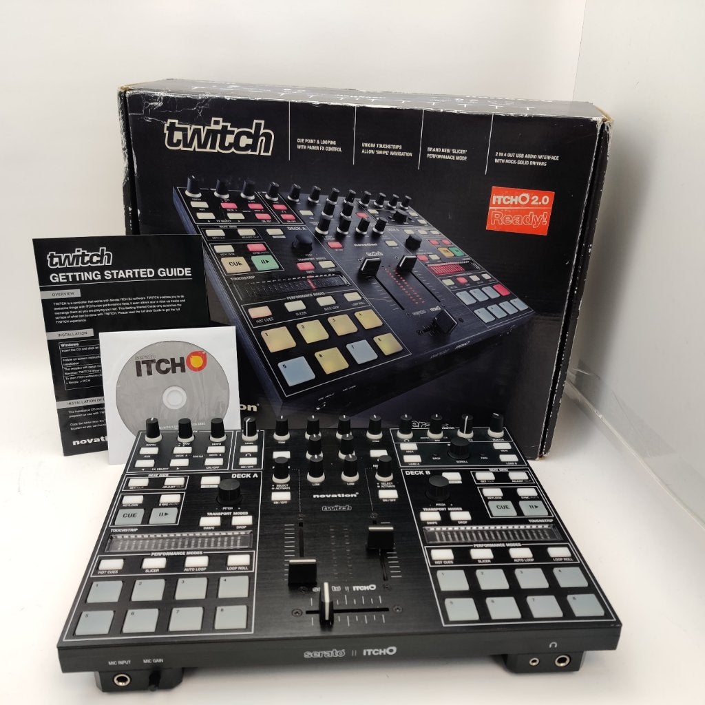 Novation Twitch midi dj controller nu €169.99, N, N, Ophalen of Verzenden, Zo goed als nieuw