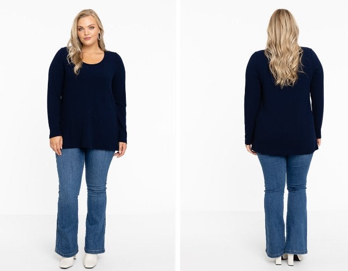 top yoek, Yoek, Verzenden, Zwart, Maat 46/48 (XL) of groter