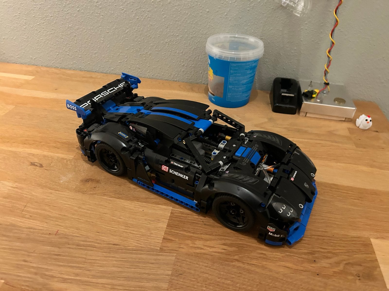 Lego Technic Porsche 911 RSR met app bedienbaar, Ophalen, Zo goed als nieuw, Overige merken