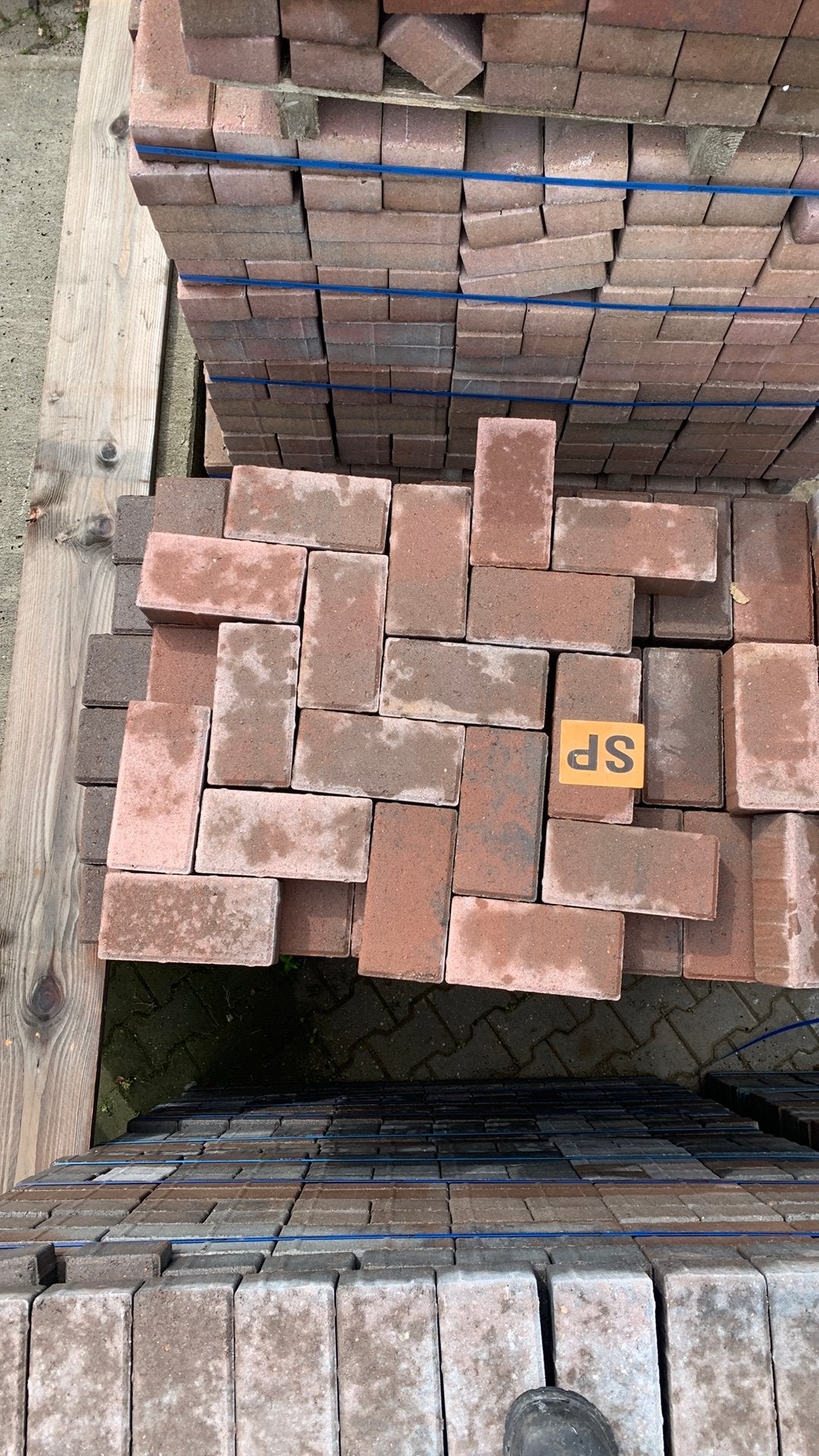 Betonklinkers 6cm B-keus, Klinkers, Nieuw, Ophalen of Verzenden, 10 m² of meer