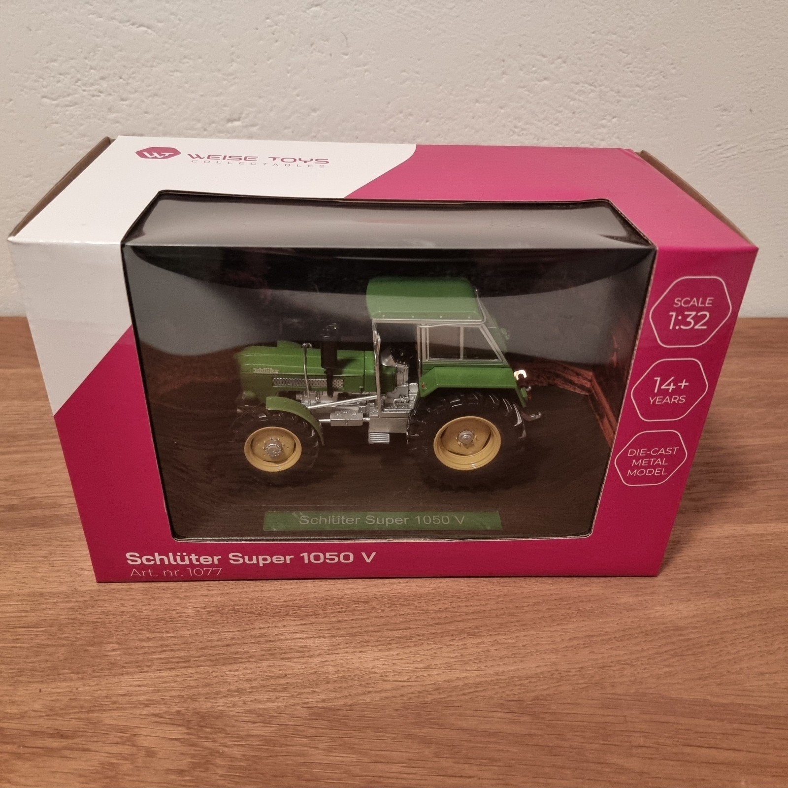 Schlüter Super 1050 V Weise Toys, Ophalen of Verzenden, Nieuw, Tractor of Landbouw, Overige merken