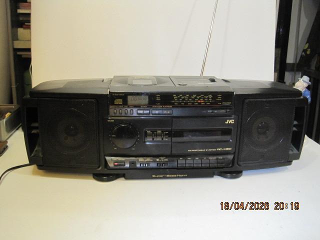 ghettoblaster JVC RC-X310 gebruikte staat (386), Ophalen of Verzenden, Gebruikt, Radio, Met cd-speler