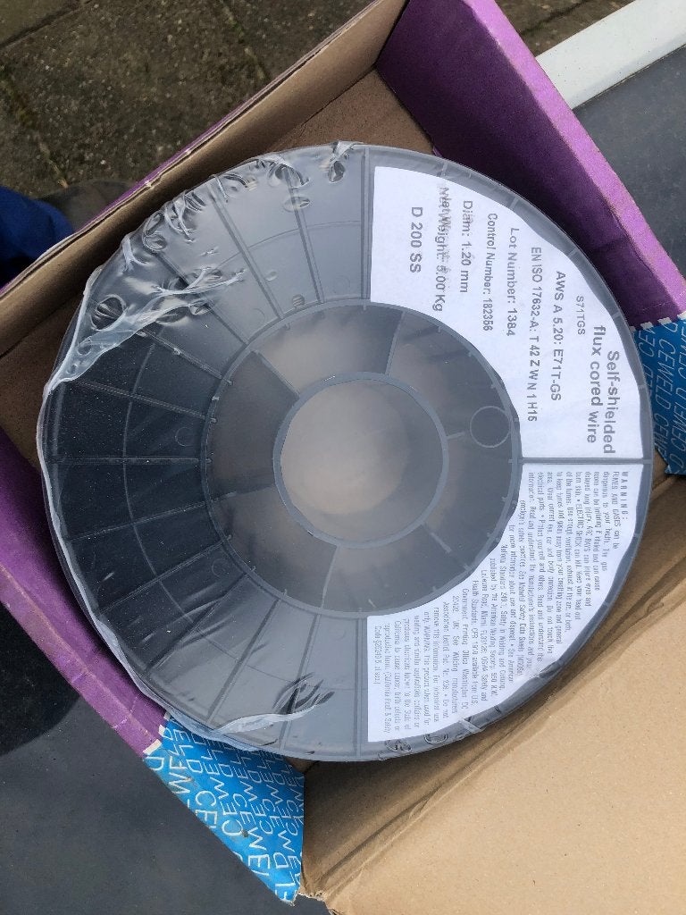 Niewe verpakking Ceweld lasdraad. 1.2 mm, Ophalen, Nieuw, Minder dan 150 ampère, Co2