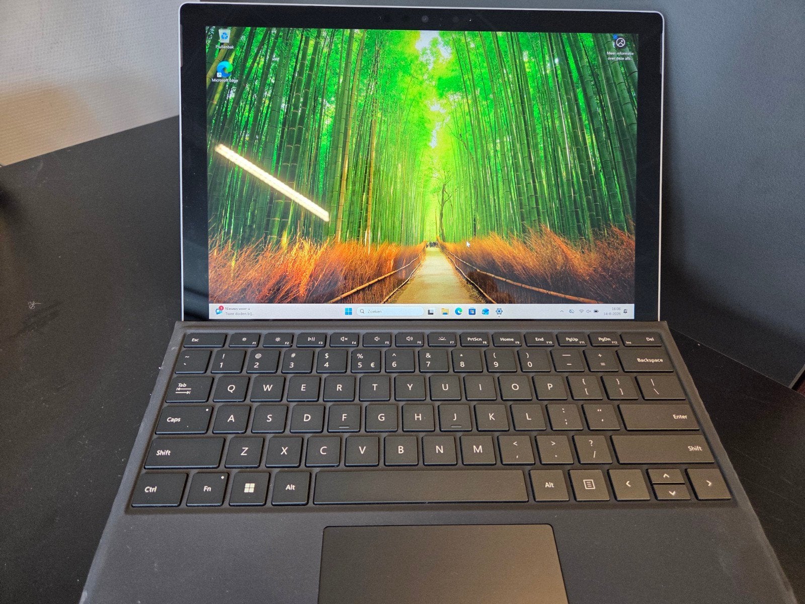 Microsoft Surface Pro 7+, Computers en Software, Windows Tablets, Usb-aansluiting, Surface Pro 7+, 12 inch, Ophalen of Verzenden