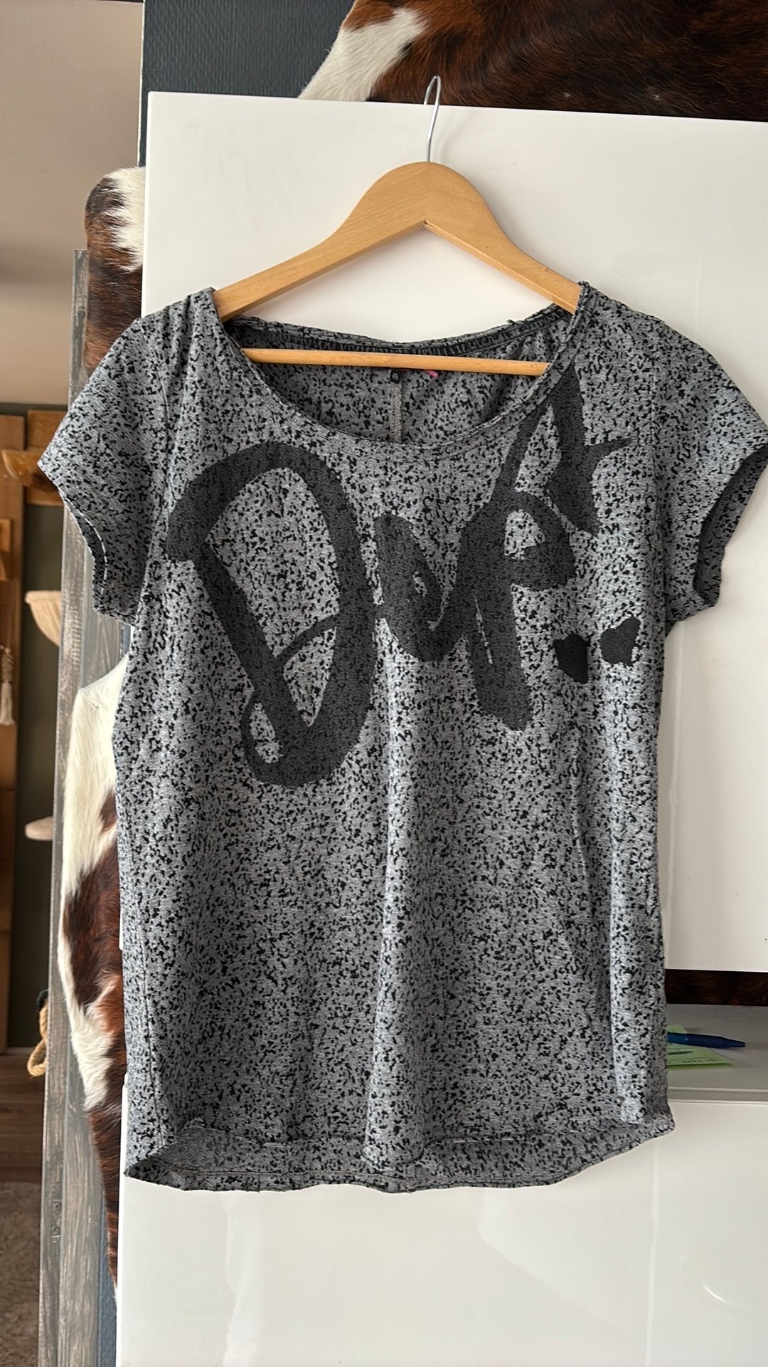 Dept dames shirt XL, Kleding | Dames, Ophalen of Verzenden, Zo goed als nieuw, Maat 46/48 (XL) of groter, Korte mouw