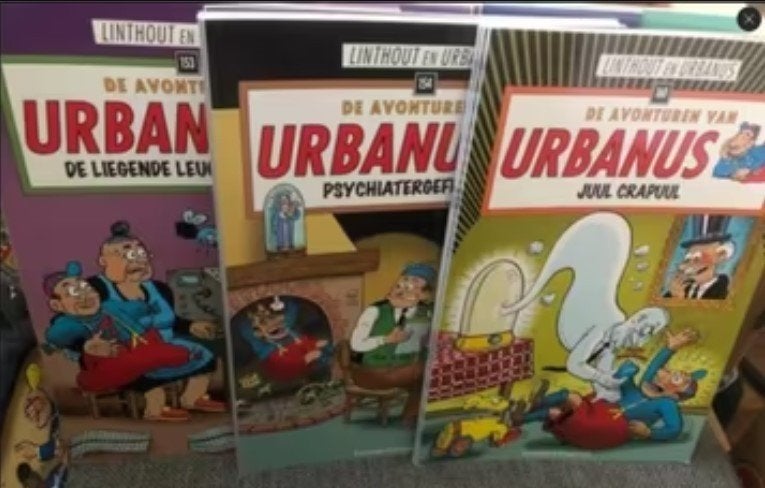 de liegende leugendetector 153 psychiatergeflater urbanus, Eén stripboek, Ophalen of Verzenden, Zo goed als nieuw