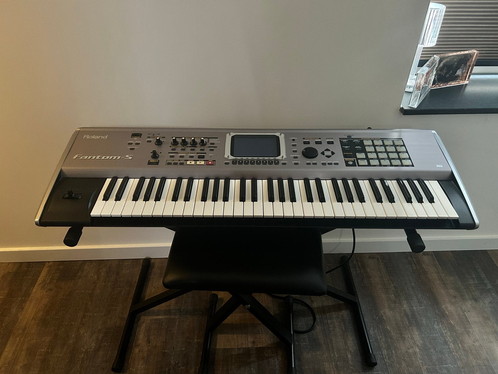 Roland Fantom-S Synthesizer Workstation, Ophalen, Roland, Aanslaggevoelig, 61 toetsen