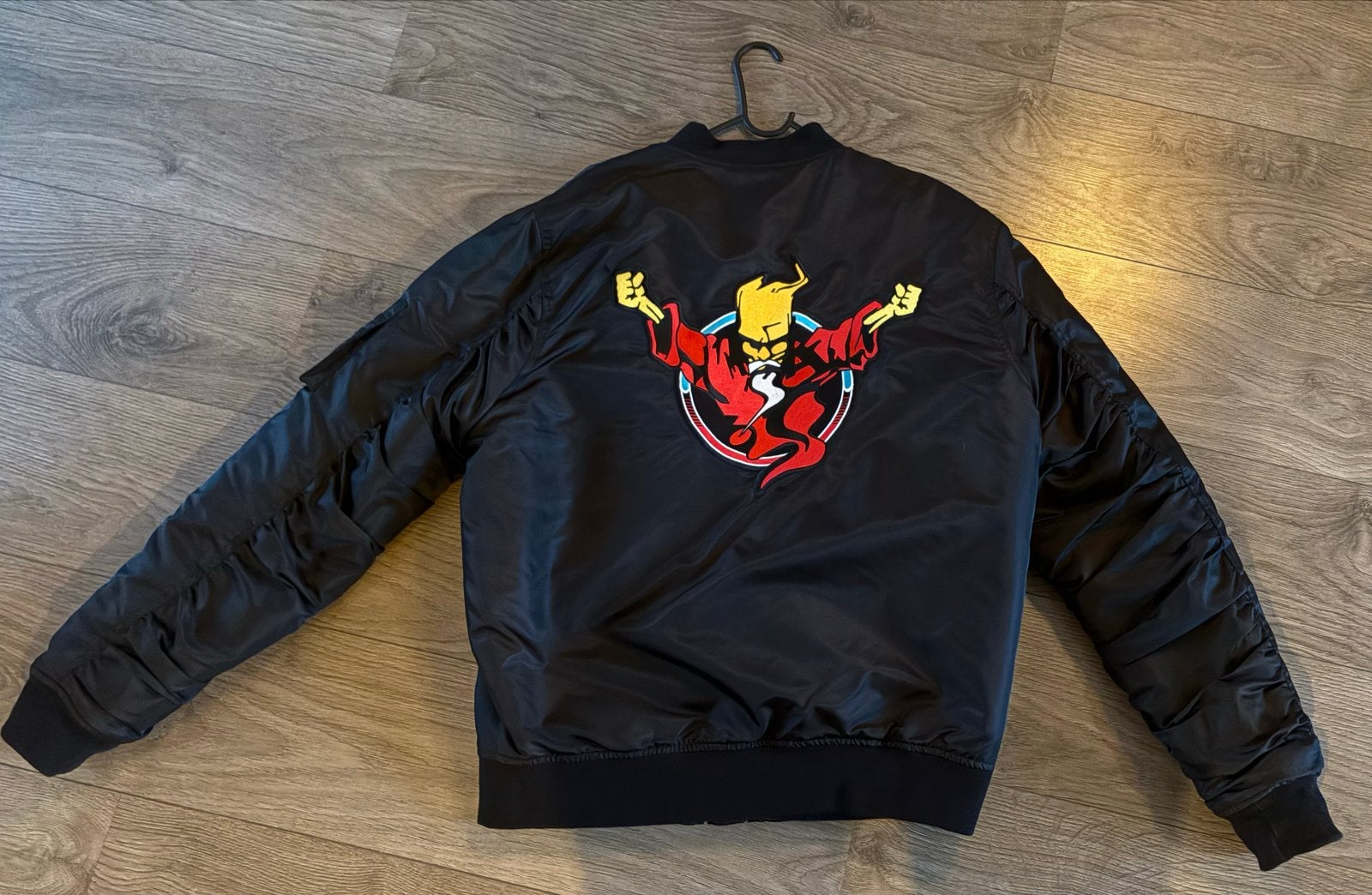 Originele Thunderdome Bomberjack Zwart - Zo goed als nieuw, Ophalen of Verzenden, Zo goed als nieuw, Maat 52/54 (L), Zwart