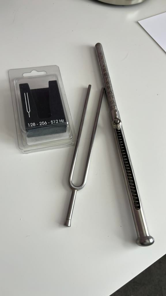 Stemvork binnenmaatmeter, Ophalen