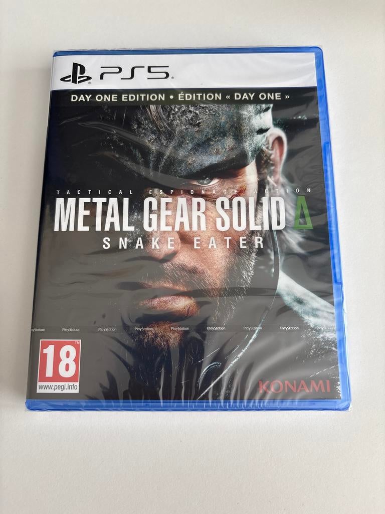 Metal Gear Solid Delta Snake Eater PS5 Day One + deluxe code, Spelcomputers en Games, Games | Sony PlayStation 5, Nieuw, Ophalen of Verzenden