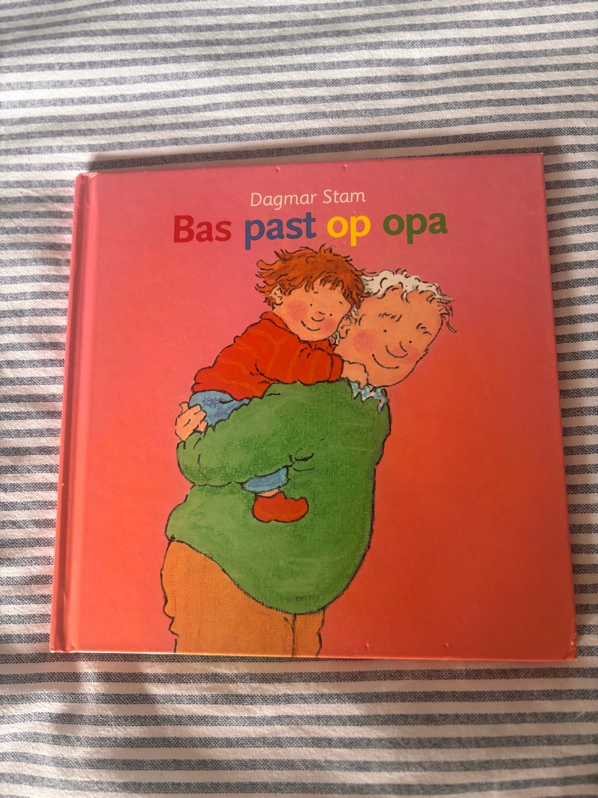 Bas past op opa - Dagmar Stam (Voorleesboek), Fictie algemeen, Jongen of Meisje, Ophalen of Verzenden, Zo goed als nieuw