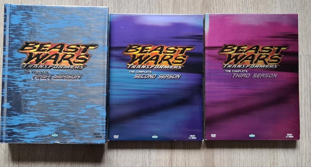 Dvd Transformers Beast Wars seizoen 1-3 NTSC, Verzamelen, Transformers, Overige generaties, Ophalen of Verzenden, Zo goed als nieuw