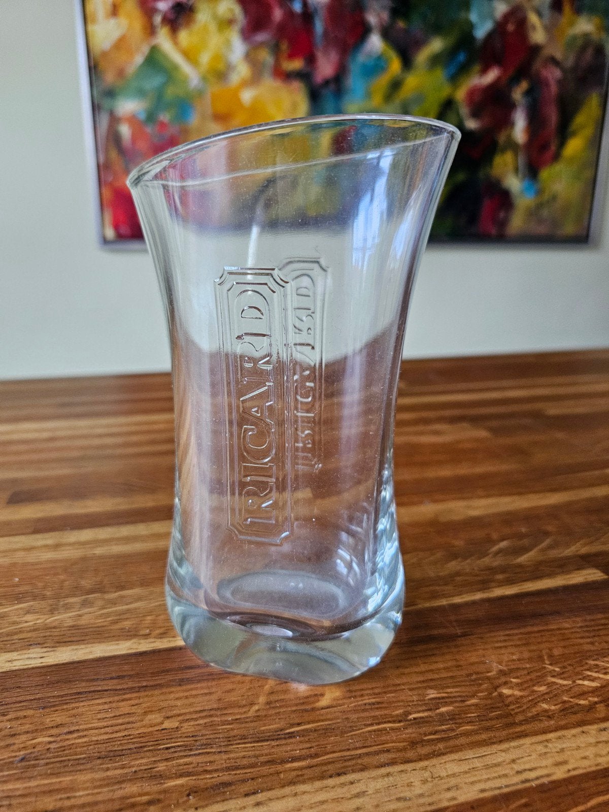 Ricard Karaf - Vintage Drinkglazen, Ophalen of Verzenden, Gebruikt, Glas, Vintage