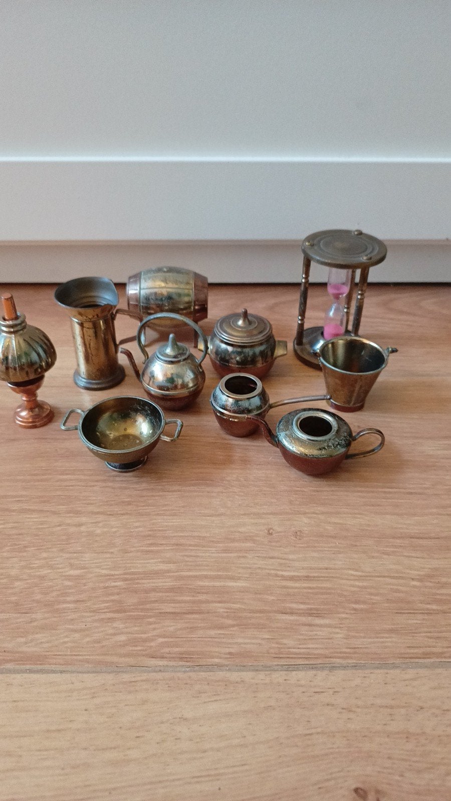 koperen miniatuurtjes, Ophalen of Verzenden