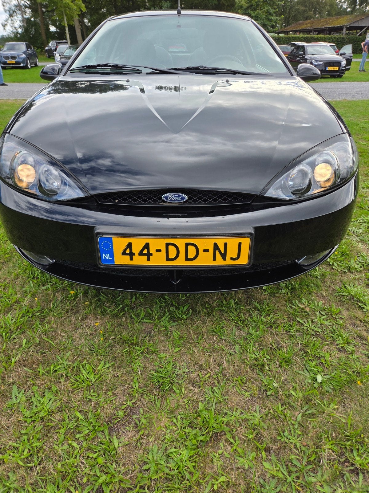 Ford Cougar 2.5 I/V6 AUT/170 PK/1999 Zwart/1e eig/126.000km, Auto's, 745 kg, 4 stoelen, Zwart, Particulier