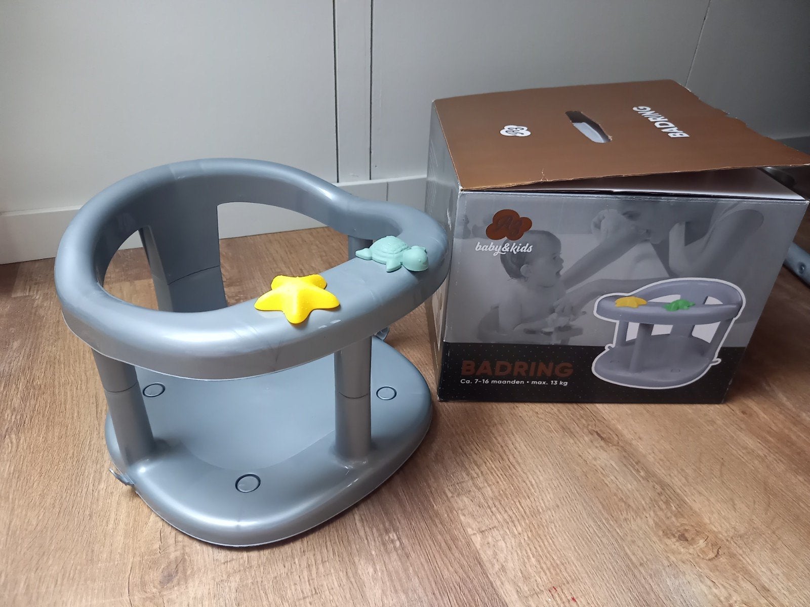 Badzitje voor baby /badring, Kinderen en Baby's, Ophalen, Zo goed als nieuw, Badzitje of Badring