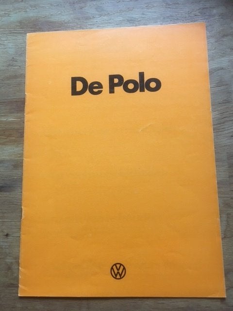 Volkswagen Polo brochure - 04/1975  NL, Volkswagen AG, Ophalen of Verzenden, Zo goed als nieuw, Volkswagen