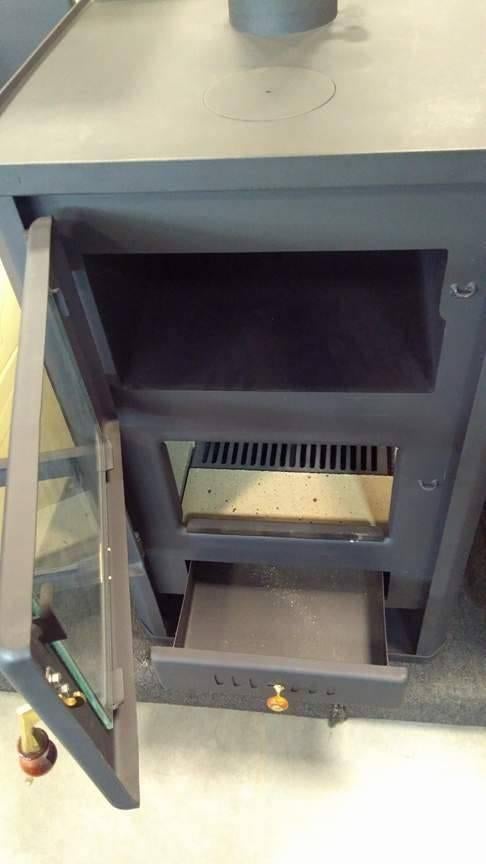 Prity FG W15 CV Houtkachel met Oven HR Houtkachel CV-Functie, Ophalen of Verzenden, Nieuw, Vrijstaande haard, Overige soorten