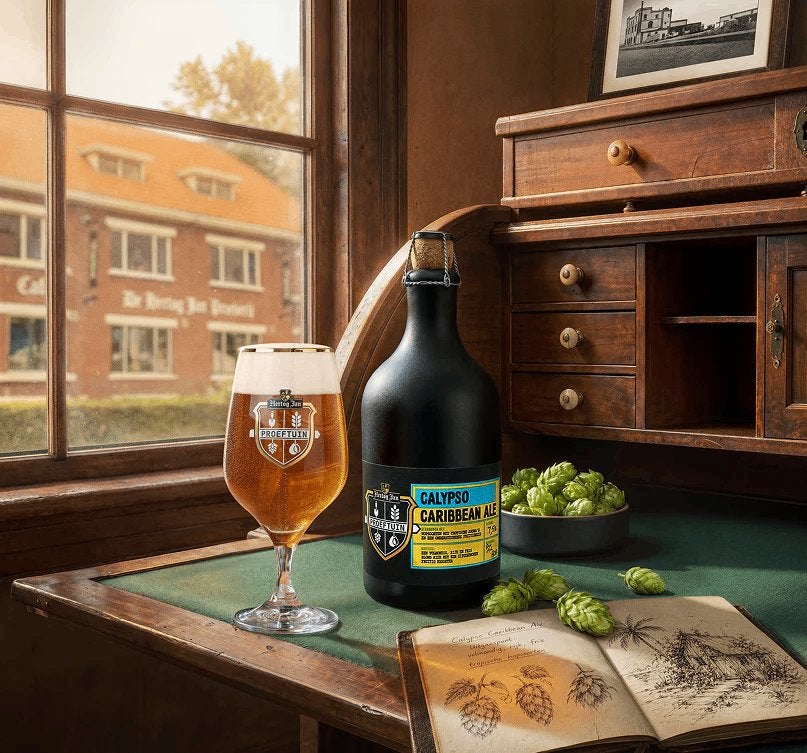 Hertog Jan Proeftuin Calypso Caribbean Ale kruikjes, Verzamelen, Biermerken, Ophalen of Verzenden, Nieuw, Overige typen, Hertog Jan