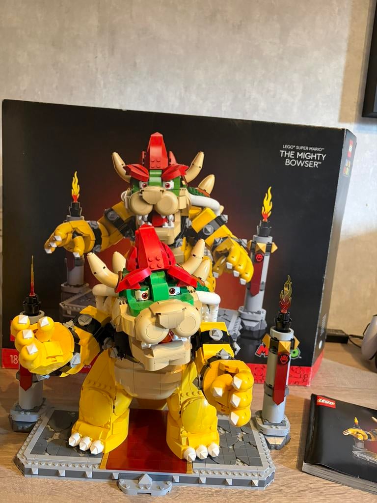 Lego bowser, Ophalen, Zo goed als nieuw