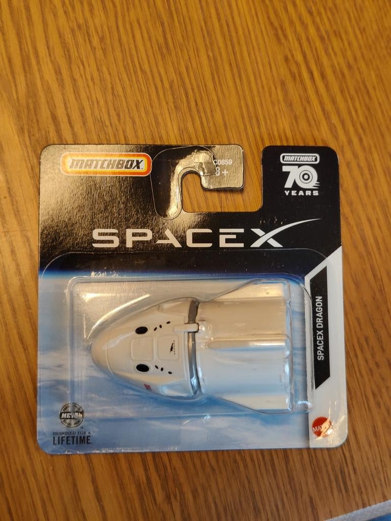 Matchbox SpaceX Dragon Capsule, Ophalen of Verzenden