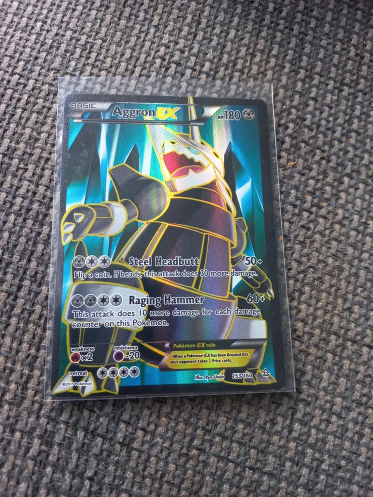 Aggron ex Alt-art, Ophalen of Verzenden, Zo goed als nieuw, Losse kaart, Foil