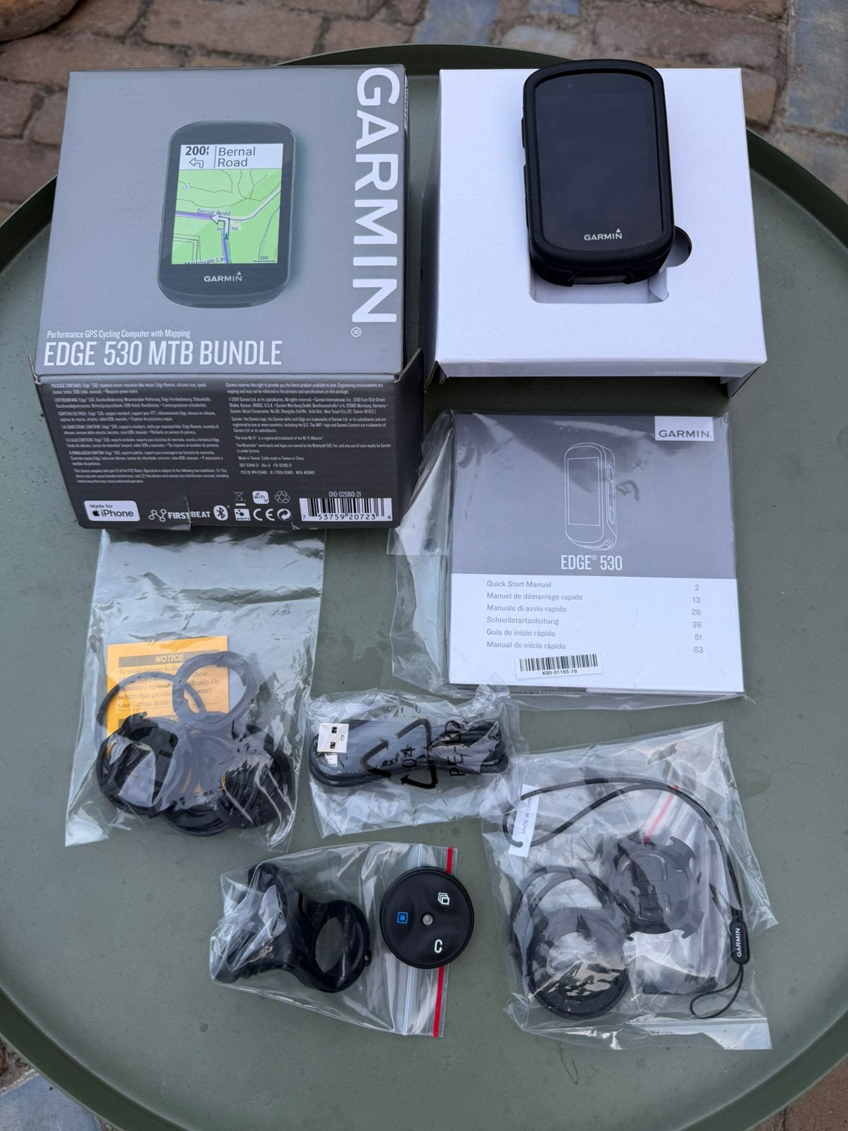 Garmin Edge 530 MTB Bundle, Ophalen of Verzenden, Zo goed als nieuw