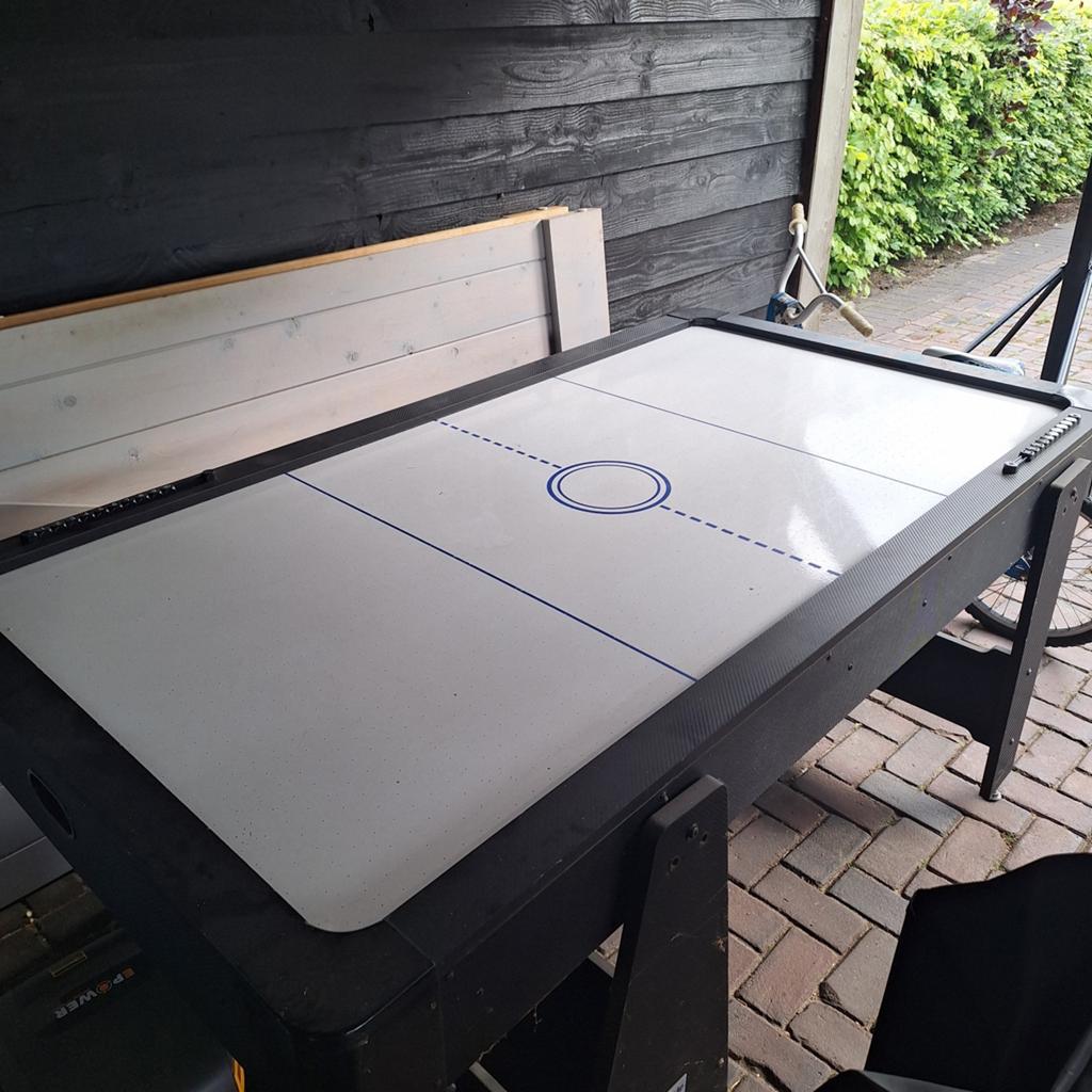 Toptable Airhockey + Biljarttafel, Ophalen, Gebruikt, Overige typen