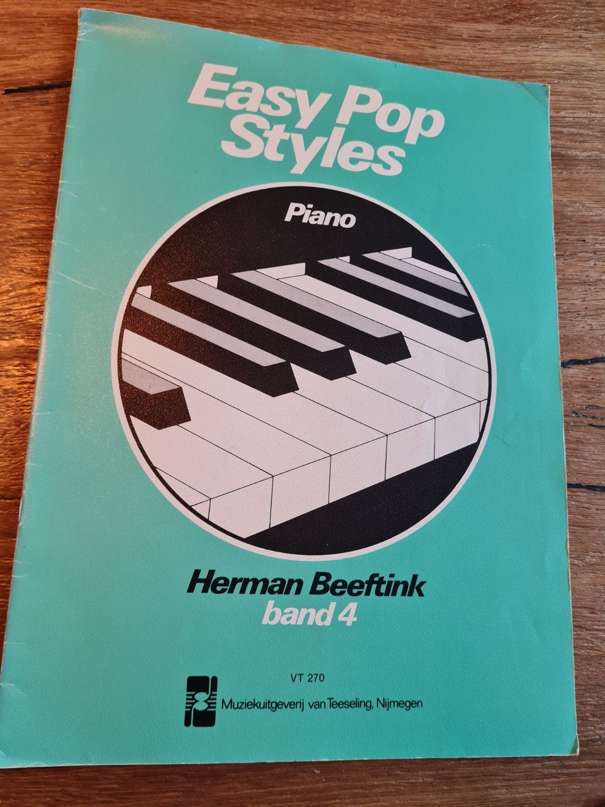 Easy Pop Styles Piano - Herman Beeftink band 4, Muziek en Instrumenten, Ophalen of Verzenden, Gebruikt, Artiest of Componist, Piano