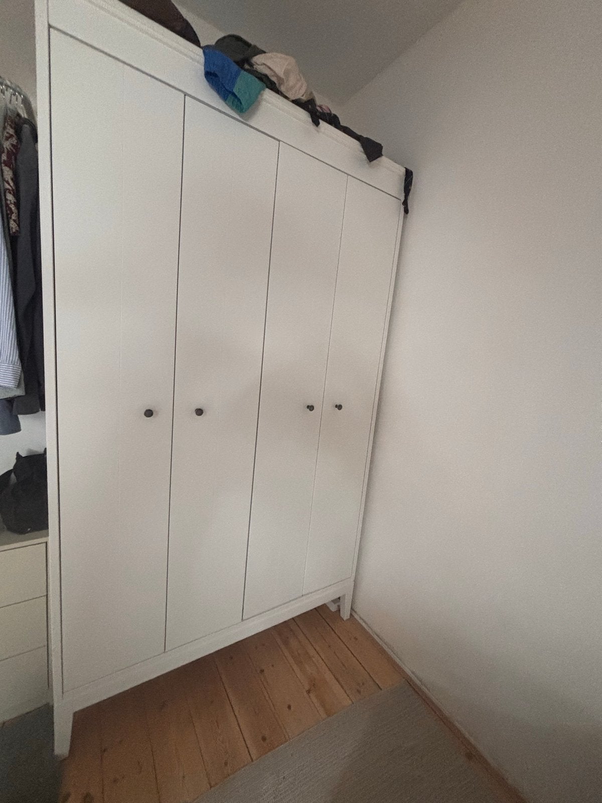 Witte kast, Ophalen, Gebruikt, 100 tot 150 cm, 150 tot 200 cm