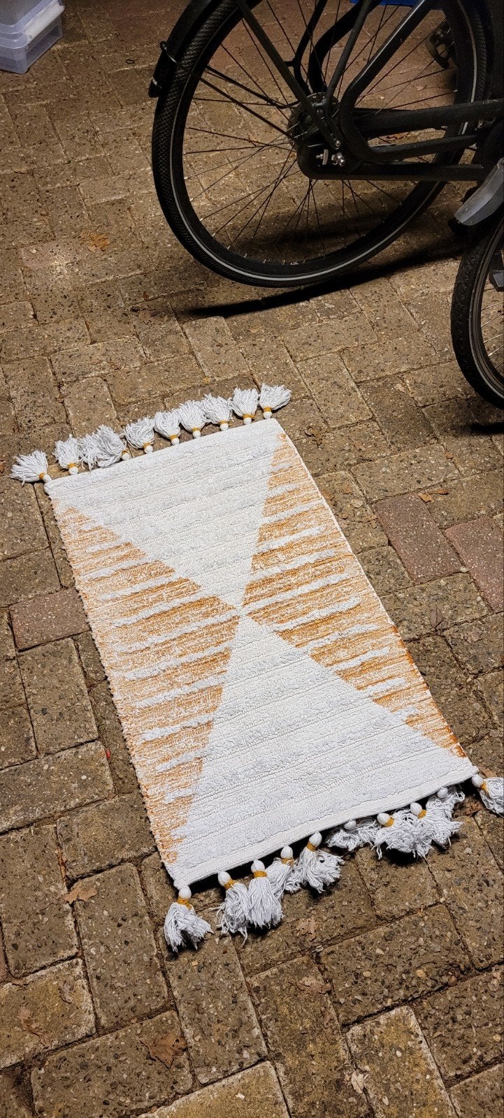 Badmat wehkamp, Ophalen