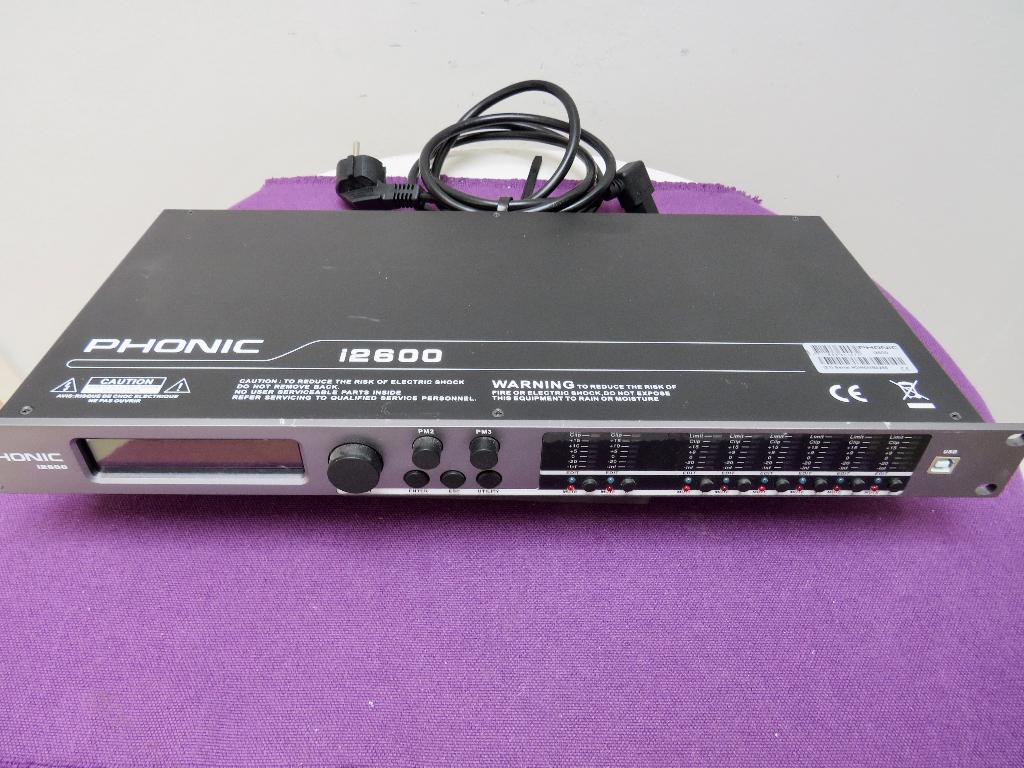 Phonic  i2600  processor, Muziek en Instrumenten, Mengpanelen, Gebruikt, Ophalen of Verzenden