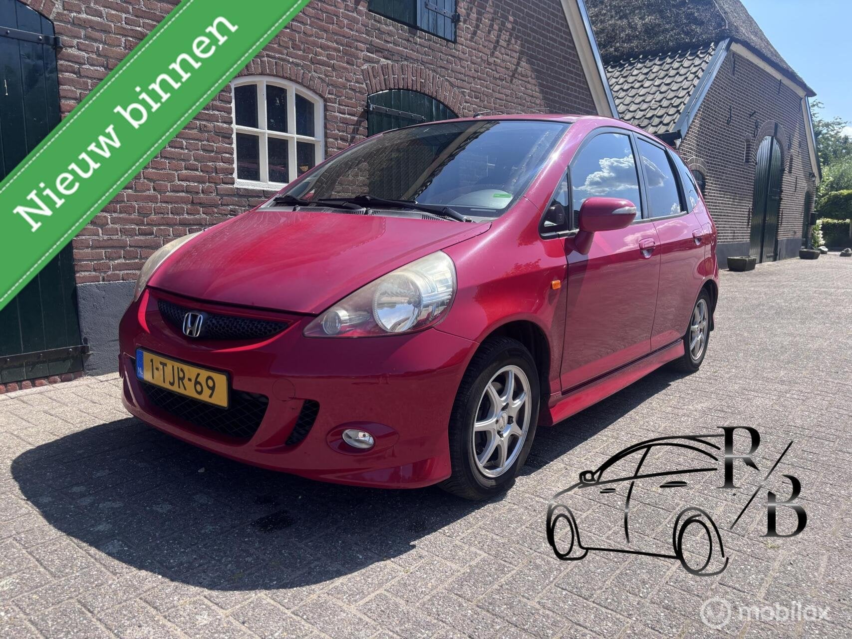 Honda Jazz 1.4 LS AIRCO TREKHAAK, Auto's, Honda, Voorwielaandrijving, 83 pk, 4 cilinders, Bedrijf