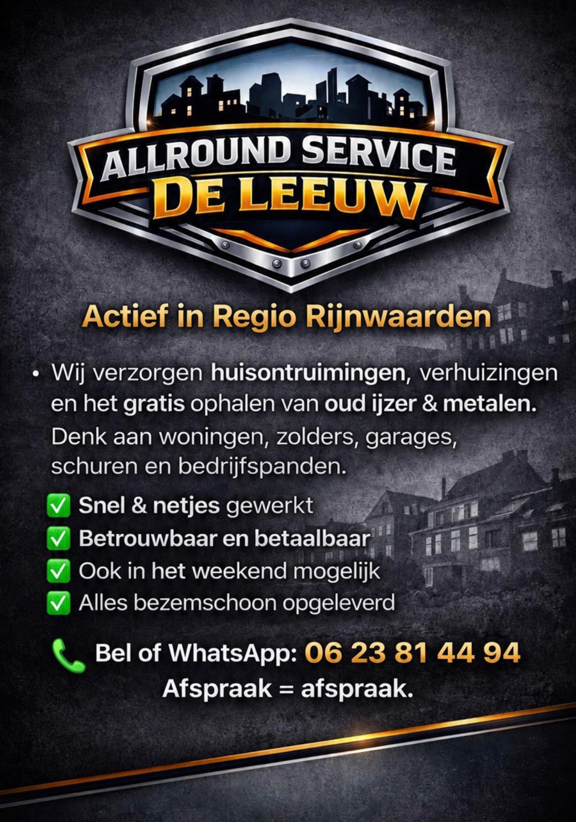 Verhuizing ontruiming, Bedrijfsverhuizingen