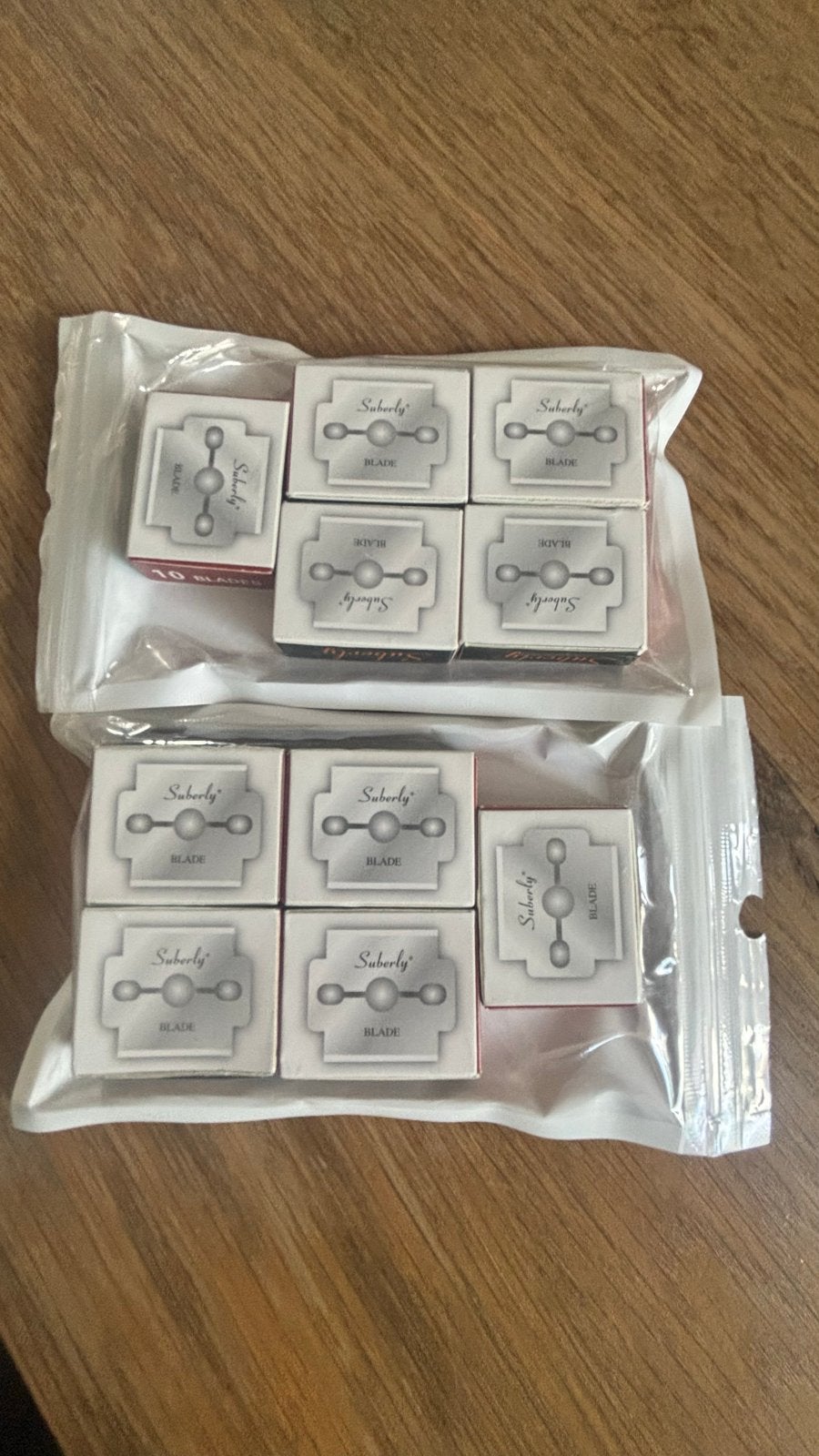 Suberly Scheermesjes - 100 stuks, Ophalen of Verzenden, Nieuw, Overige typen