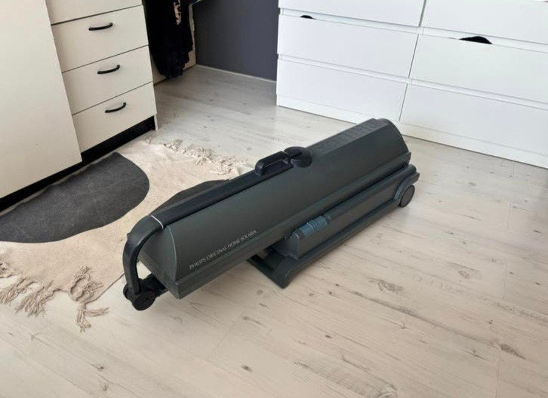 Philips Original Home Solaria Zonnebank, Ophalen of Verzenden, Gebruikt, Zonnebank enkelzijdig, Minder dan 10 lampen