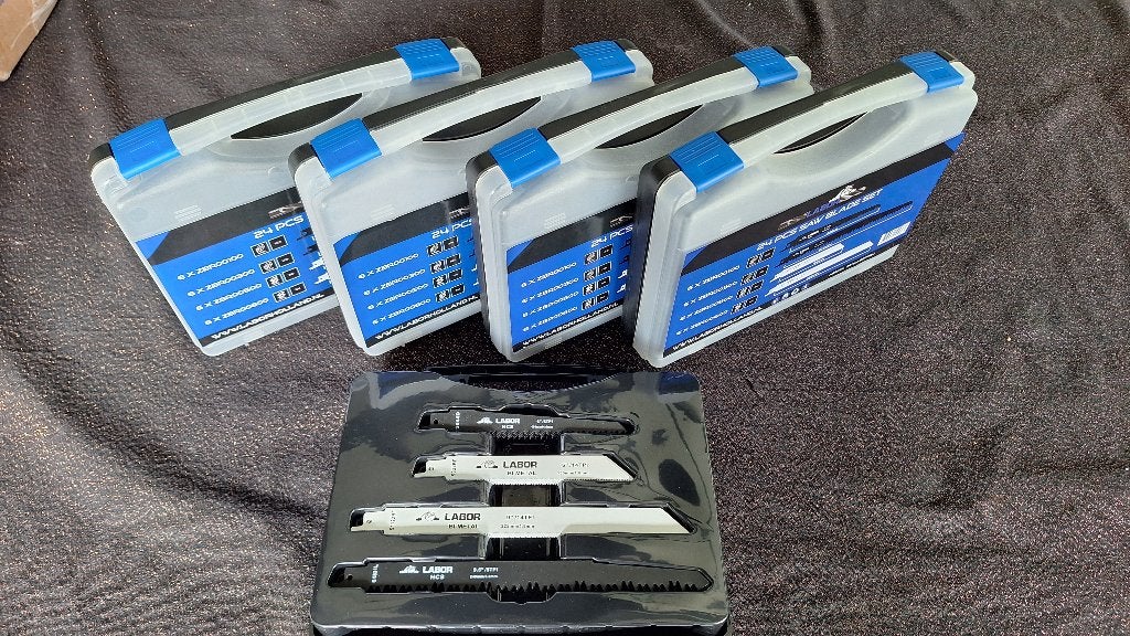 Labor recipro zagen set 24x schrob zagen zaagjes zaagbladen., ., Nieuw, Ophalen of Verzenden, .