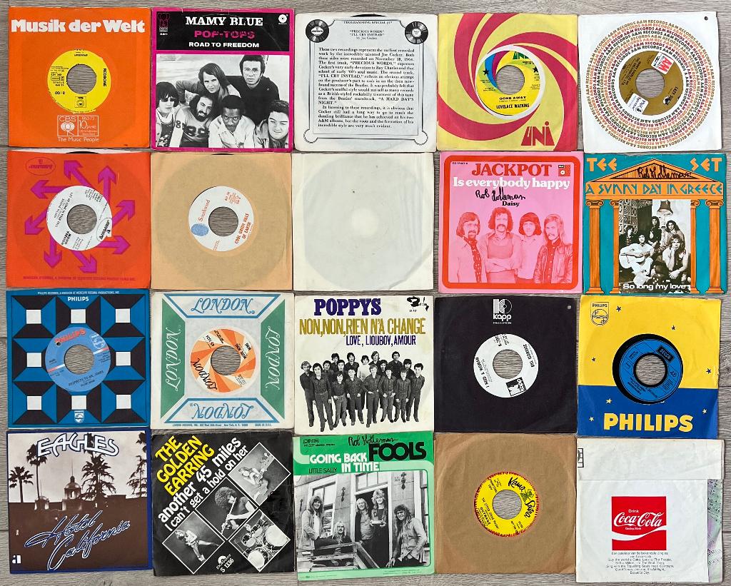 20 x oude Single’s jaren 60/70, Cd's en Dvd's, Ophalen of Verzenden, Gebruikt, Pop