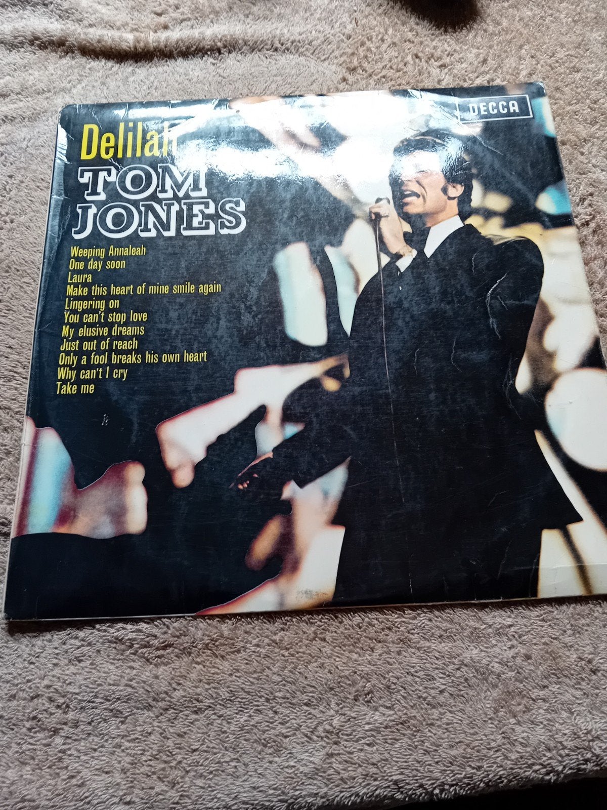 Tom Jones - Delilah LP (1968) - Pop/Rock Vinyl, Ophalen, LP, Gebruikt, Pop
