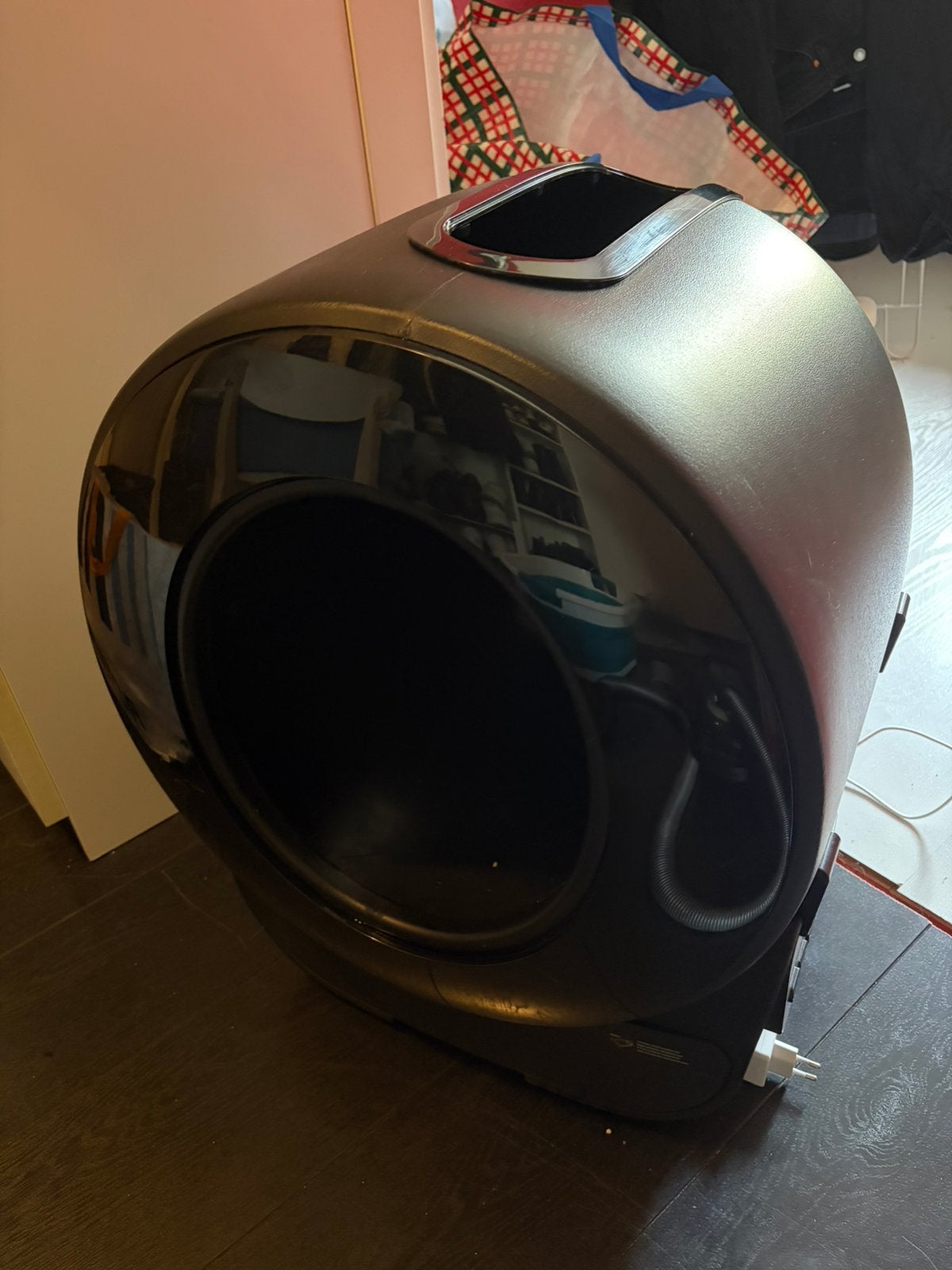 Petlux automatische kattenbak V3 XXL, Ophalen, Zelfreinigend, Gebruikt, Open