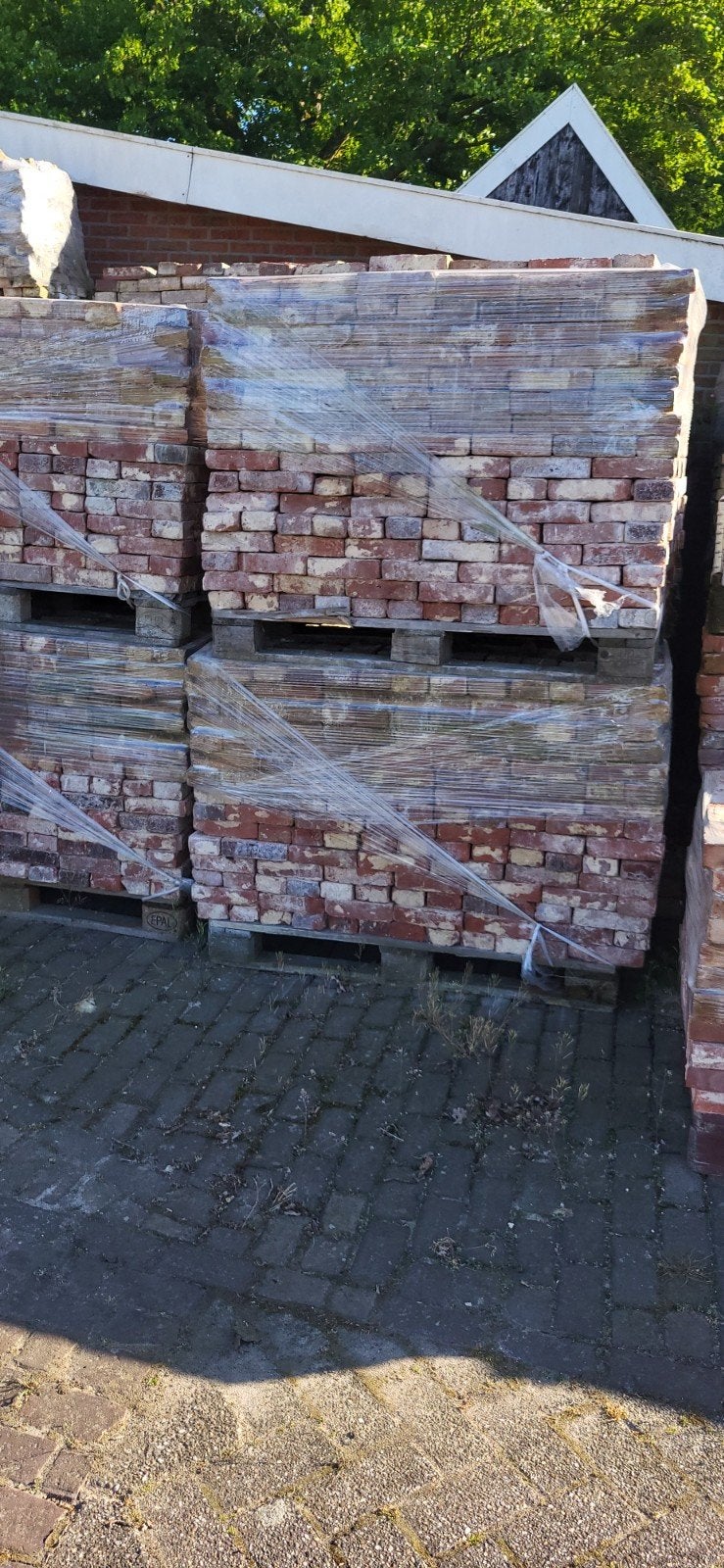 Te koop oude gebikte metselstenen., Ophalen of Verzenden, Bakstenen