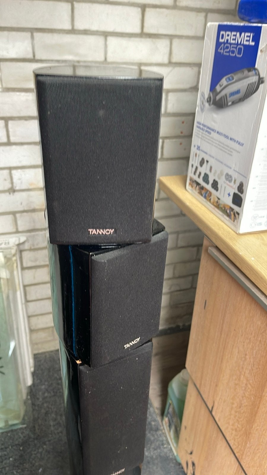 Tannoy Vloerstaande Luidsprekers - Zwart, Gebruikt, Geschikt voor surround/home cinema, Ophalen of Verzenden, Gebruikt, Vloerstaande luidspreker