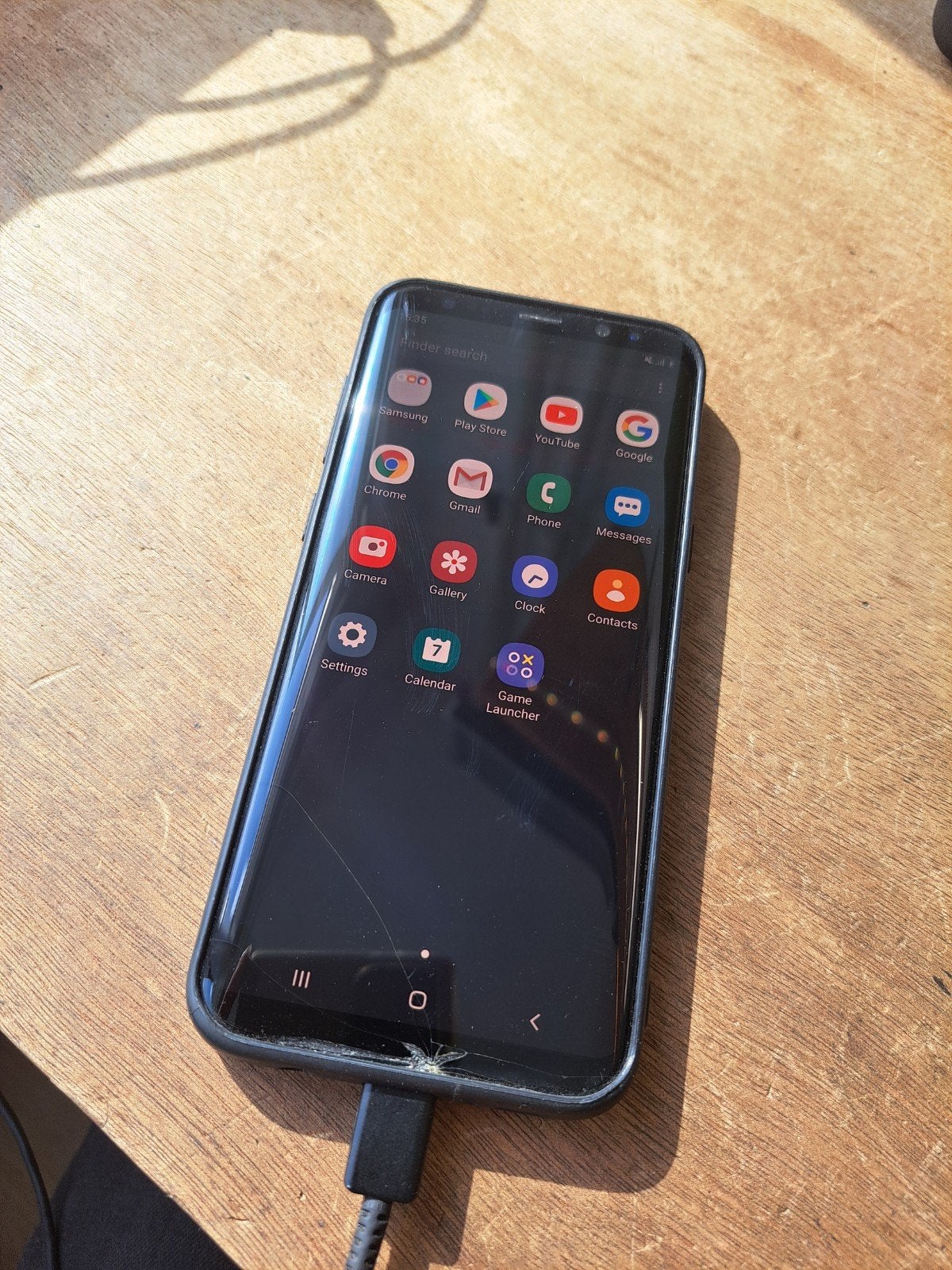 Samsung Galaxy S8 Plus, Gebruikt, Zwart, Touchscreen, Ophalen of Verzenden