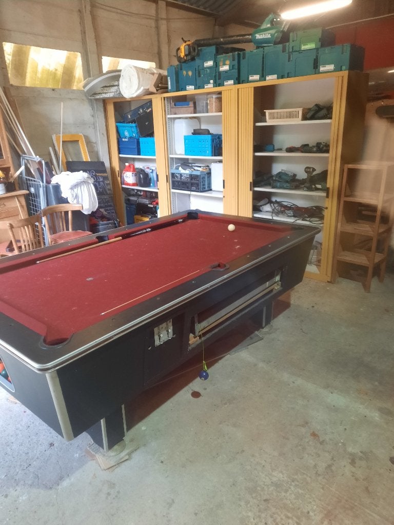 Pooltafel 8ft, Ophalen, Gebruikt, Pooltafel